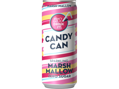 Candy Can Sparkling Marshmallow Zero Sugar 330 ml
