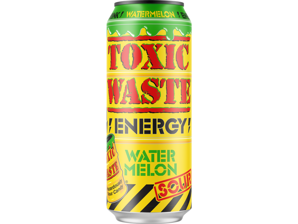 Toxic Waste Energy Sour Watermelon 500 ml