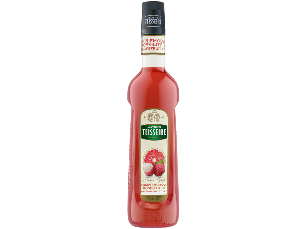 Mathieu Teisseire Pink Grapefruit & Lychee Sirup 700 ml