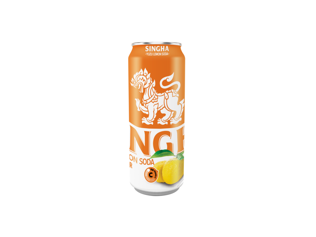 Singha Yuzu Lemon Soda Zero Sugar 330 ml
