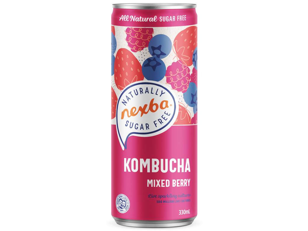 Nexba Kombucha Mixed Berry 330 ml
