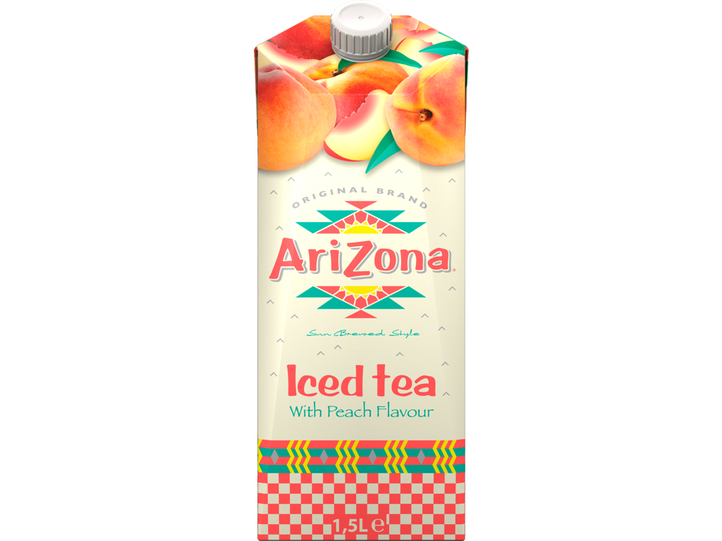AriZona Iced Tea Peach with Peach Flavour 1500 ml