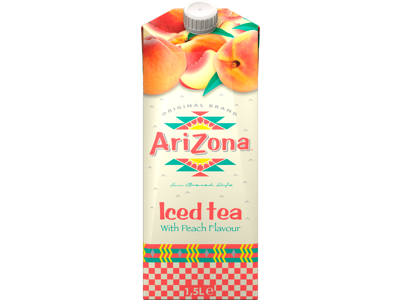 AriZona Iced Tea Peach with Peach Flavour 1500 ml