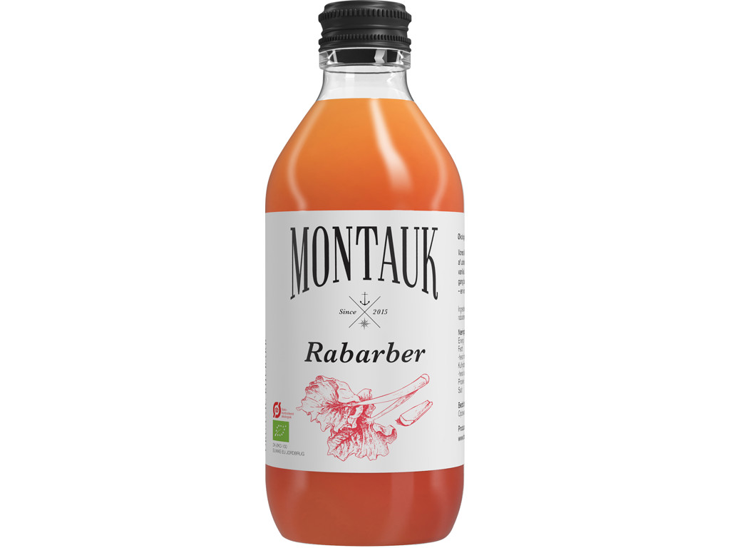 Montauk Økologisk Rabarberdrik 250 ml