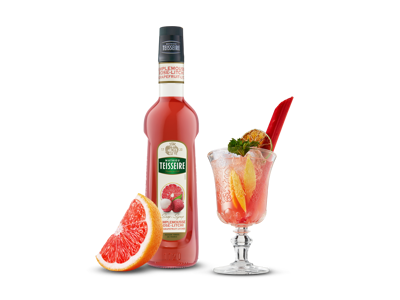 Mathieu Teisseire Pink Grapefruit & Lychee Sirup 700 ml