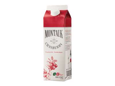 Montauk Økologisk Cranberry 1L
