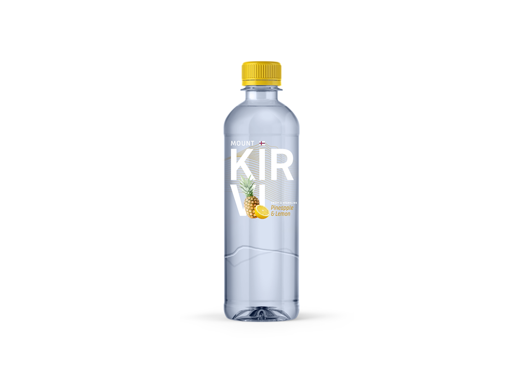 Kirvi Sweet & Sparkling Pineapple &  Lemon 500 ml
