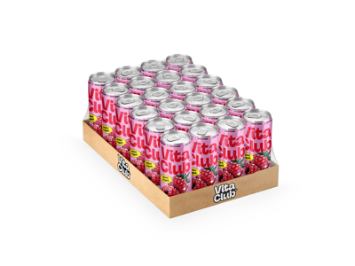 Vita Club Modern Soda Raspberry Flavour 330 ml