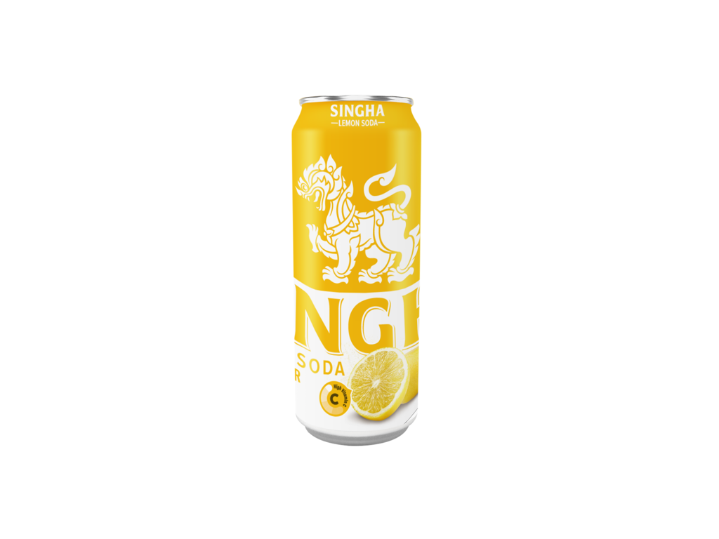 Singha Lemon Soda Zero Sugar 330 ml