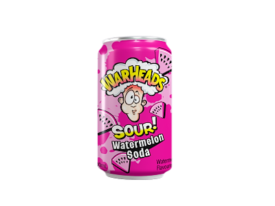 Warheads Sour! Watermelon Soda 330 ml